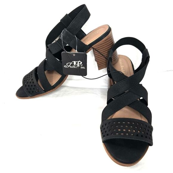 Alexis Bendel Fran-06L Ankle Strap Block Heel Sandal Size 9 NIB - Picture 1 of 6